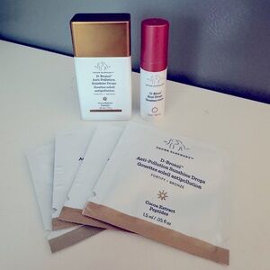 NEW Drunk Elephant Set D-Bronzi Anti-Pollution Drops & O-Bloos Rosi Drops